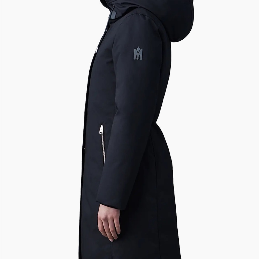Mackage Black Puffer Coat (Shiloh). XL
